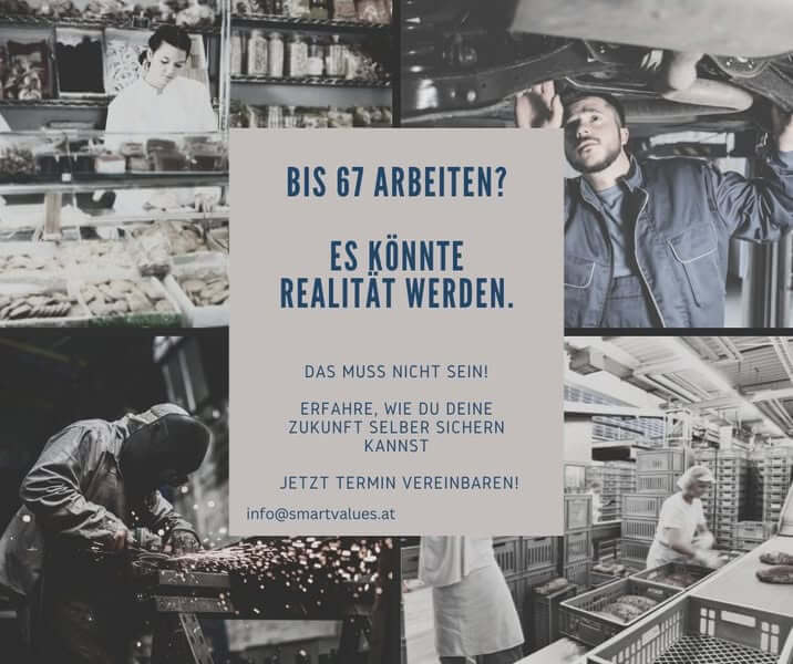 bis 67 arbeiten